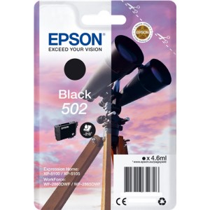 Epson 502 4.6ml 210páginas Negro cartucho de tinta