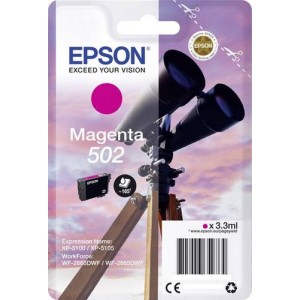 Epson 502 3.3ml 165páginas Magenta cartucho de tinta