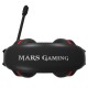 Mars Gaming MAH1V2 Binaural Diadema Negro, Rojo auricular con micrófono