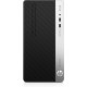 HP ProDesk 400 G5 3.2GHz i7-8700 Micro Torre Negro, Plata PC