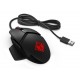 HP OMEN Reactor USB Óptico 16000DPI mano derecha Negro ratón