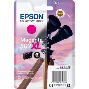 Epson 502XL 6.4ml 470páginas Magenta cartucho de tinta