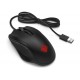 HP OMEN Mouse 400 ratón USB Óptico 5000 DPI Ambidextro Negro