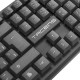 Tacens AK0PT teclado USB QWERTY Portugués Negro