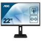 AOC Pro-line 22P1 pantalla para PC 54,6 cm (21.5") Full HD LED Plana Mate Negro