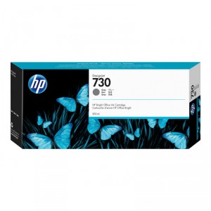 Hp inc HP 730 - 300 ml - gran capacidad - gris - original - DesignJet - cartucho de tinta - para DesignJet SD Pro MFP, T1600, T1