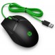 HP 300 ratón USB Óptico 5000 DPI Ambidextro Negro, Verde