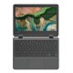 Lenovo 300e Negro Chromebook 29,5 cm (11.6") 1366 x 768 Pixeles Pantalla táctil MediaTek 4 GB LPDDR3-SDRAM 32 GB eMMC Chrome OS