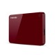 Toshiba Canvio Advance disque dur externe 4000 Go Rouge