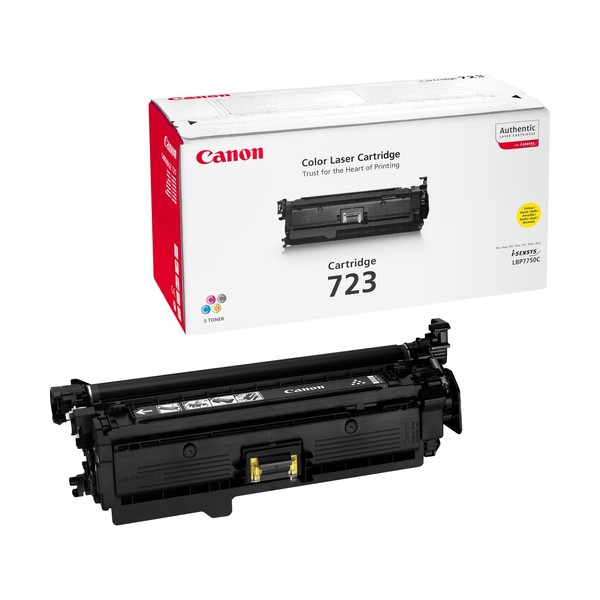 Canon 723Y Laser cartridge 8500páginas Amarillo