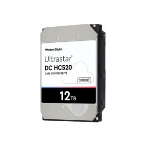 Western Digital WD Ultrastar DC HC520 HUH721212ALN600 - Disco duro - 12TB - interno - 3.5" - SATA 6Gb - 7200rpm - búfer: 256MB