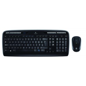 Logitech MK330 teclado RF inalámbrico Ruso Negro