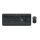 Logitech MK540 Advanced teclado RF inalámbrico QWERTZ Alemán Negro, Blanco