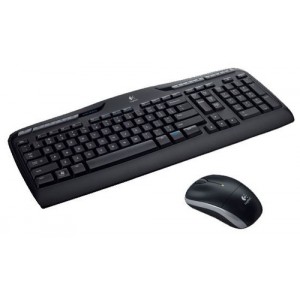 Logitech MK330 teclado RF inalámbrico AZERTY Francés Negro