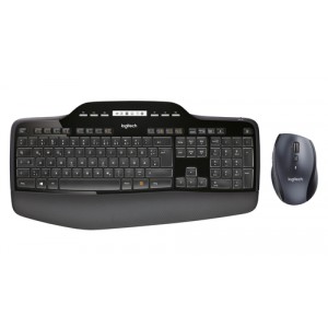 Logitech MK710 teclado RF inalámbrico QWERTZ Suizo Negro