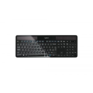Logitech K750 teclado RF inalámbrico QWERTZ Alemán Negro