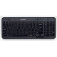 Logitech K360 IT teclado RF inalámbrico QWERTY Italiano Negro