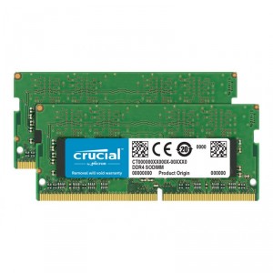 Crucial Technology Crucial - DDR4 - 32GB: 2 x 16GB - SODIMM de 260 contactos - 2400MHz / PC4-19200 - CL17 - 1.2V - sin búfer - n