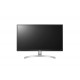 LG 27UL500-W pantalla para PC 68,6 cm (27") 4K Ultra HD LED Curva Mate Plata