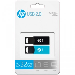 Hpm V212 / TWIN -PACK 2UD USB 32GB 2.0