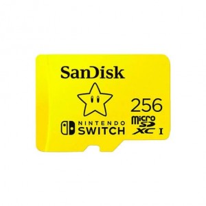 Sandisk MEM MICRO SDXC 256GB Licencia Nintendo Switch/UHS I/U3/Lectura: 100MB/s