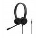 Lenovo Pro Wired Stereo VOIP casque Arceau Noir