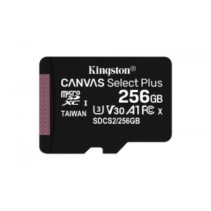 Kingston Technology Canvas Select Plus memoria flash 256 GB MicroSDXC Clase 10 UHS-I