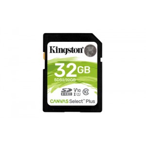Kingston Technology Canvas Select Plus mémoire flash 32 Go SDHC Classe 10 UHS-I