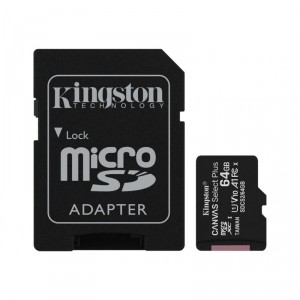 Kingston 64GB MICROSDXC CANVAS SELECT 2PEXT