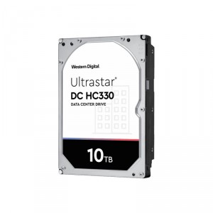 Western Digital WD Ultrastar DC HC330 WUS721010AL5204 - Disco duro - cifrado - 10TB - interno - 3.5 - SAS3 12Gb/s - 7200rpm - bú