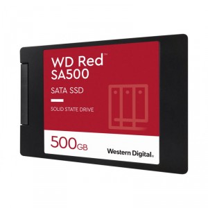 Western Digital WD Red SA500 NAS SATA SSD WDS500G1R0A - Unidad en estado sólido - 500GB - interno - 2.5" - SATA 6Gb