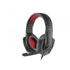 Mars Gaming MH020 écouteur/casque Arceau Noir, Rouge