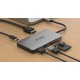 D-Link DUB-M610 base para portátil y replicador de puertos Alámbrico USB 3.0 (3.1 Gen 1) Type-C Aluminio, Negro