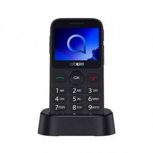 Alcatel MÓVIL 2019G METALIC SILVER SC6531F/8MB/16MB/2.4 QVGA/2MP/BT/LINTER / BOTON SOS