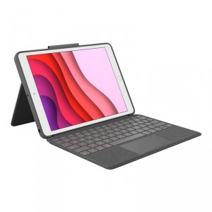 Logitech Combo Touch for iPad 7th generation - GRAPHITE - PAN clavier pour téléphones portables