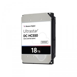 Western Digital WD Ultrastar DC HC550 WUH721818AL5204 - Disco duro - 18TB - interno - 3.5 - SAS3 12Gb/s - 7200rpm - búfer: 512MB