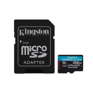 Kingston Technology Canvas Go! Plus memoria flash 256 GB SD Clase 10 UHS-I