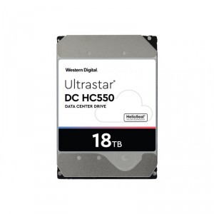 Western Digital WD Ultrastar DC HC550 WUH721818ALE6L4 - Disco duro - 18TB - interno - 3.5" - SATA 6Gb - 7200rpm - búfer: 512MB