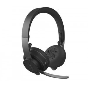 Logitech MSFT Teams Zone Wireless Auriculares Diadema Grafito