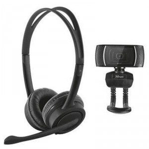 Trust BUNDLE HOME OFFICE COMPUESTO POR UN HEADSET MAURO USB (17591) Y UNA TRINO HD (18679) 24036