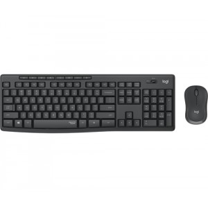 Logitech MK295 Silent Wireless Combo teclado RF inalámbrico QWERTY Internacional de EE.UU. Negro
