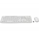 Logitech MK295 Silent Wireless Combo teclado RF inalámbrico QWERTZ Alemán Blanco