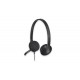Logitech USB Headset H340 - Casco con auriculares ( semiabierto )