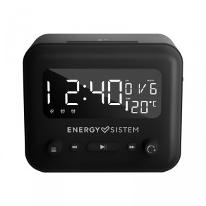 Energy Sistem Energy Clock 2 - Radioreloj - 5 vatios - grafito