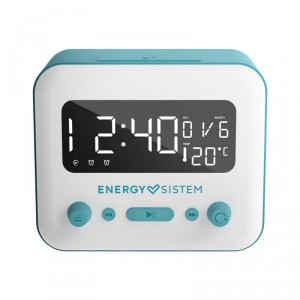Energy Sistem Energy Clock 2 - Radioreloj - 5 vatios - sky