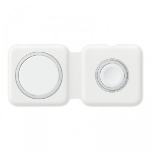 Apple MagSafe Duo Charger - Alfombrilla de carga inalámbrica - 2 conectores de salida (magnética) - para iPhone 11, 11 Pro, 11 P