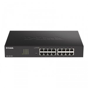 D-Link DGS-1100-16V2 commutateur réseau Géré Gigabit Ethernet (10/100/1000) Noir