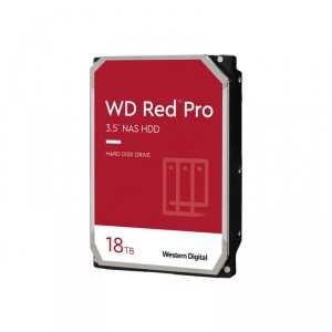 Western Digital WD Red Pro NAS Hard Drive WD181KFGX - Disco duro - 18 TB - interno - 3.5" - SATA 6Gb - 7200 rpm - búfer: 512 MB