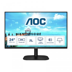 AOC Basic-line 24B2XH/EU LED display 60,5 cm (23.8") 1920 x 1080 Pixeles Full HD Negro