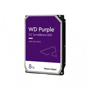 Western Digital WD Purple Surveillance Hard Drive WD84PURZ - Disco duro - 8 TB - interno - 3.5" - SATA 6Gb - 5640 rpm - búfer: 1
